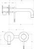 Смеситель Cezares RELAX-BLI2-1-01-W0