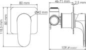 Смеситель Wasserkraft Spree 1451