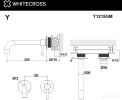 Смеситель Whitecross Y Y1215GM (оружейная сталь)