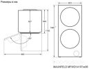Стиральная машина Maunfeld MFWD14157WH06