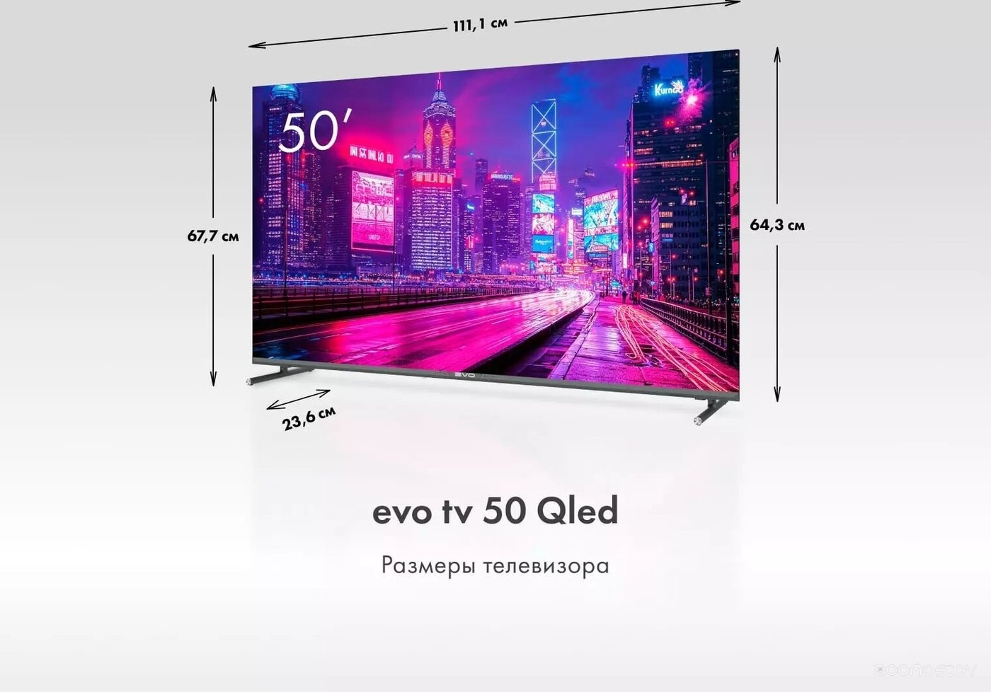 Телевизор Evo TV 50 QLED TD0051756RU, фото 5