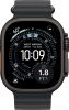 Умные часы Apple Watch Ultra 3 LTE 49 мм (титановый корпус, черный/черный, ремешок из эластомера)