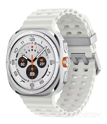 Умные часы Samsung Galaxy Watch Ultra 2025 47 мм LTE (белый титан)
