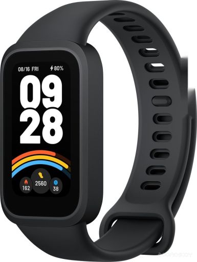 Фитнес-браслет Xiaomi Smart Band 9 Active M2435B1 (черный, международная версия)
