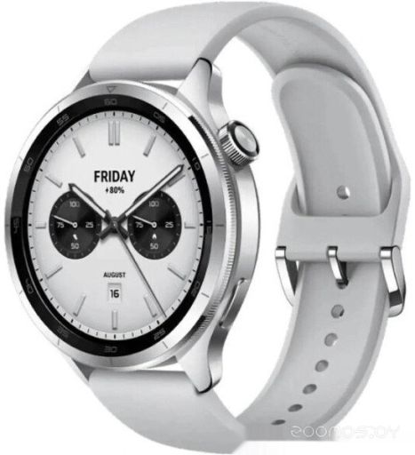 Умные часы Xiaomi Watch S4 (серебристый, международная версия)