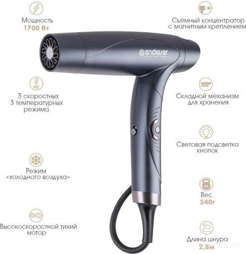 Фен Endever Aurora-511