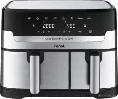Аэрофритюрница Tefal Dual Easy Fry & Grill EY905D