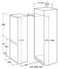 Встраиваемый холодильник Korting KSI 17860 CFL