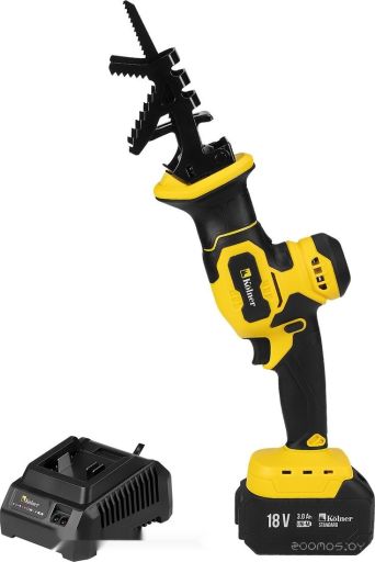 Сабельная пила Kolner KRS 18-65-1 (с 1-м АКБ)
