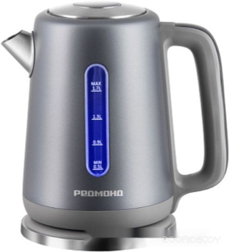 Электрический чайник Redmond KM238 (серо-голубой)