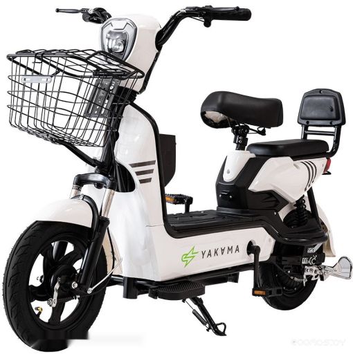 Электровелосипед Yakama S2 (белый)