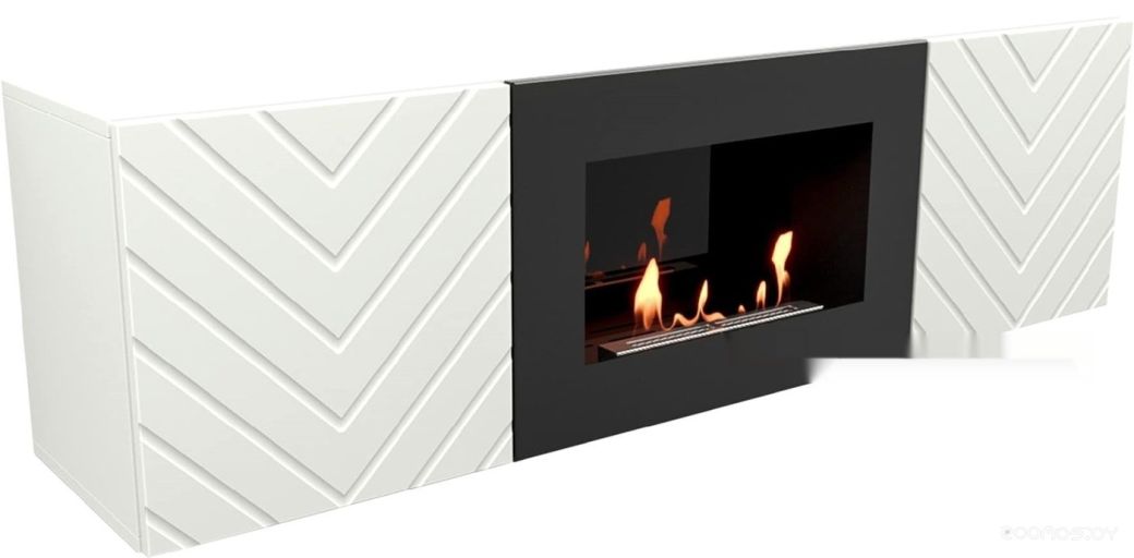 Биокамин Firelight BFP/P-1400V (белый)