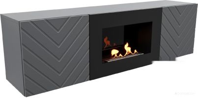 Биокамин Firelight BFP/P-1400V (графит)