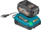 Ударная дрель-шуруповерт BORT BAB-21Ix2Li-XDK 93414943 (с 2-мя АКБ, кейс)