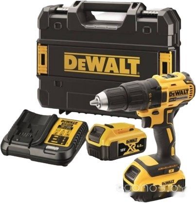 Дрель-шуруповерт DeWALT DCD777M2T (с 2-мя АКБ, кейс)