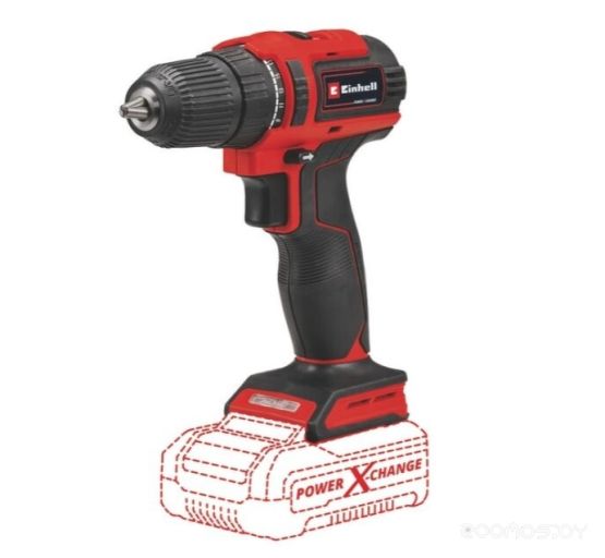 Дрель-шуруповерт Einhell TE-CD 18/40 Li BL - Solo 4513997 (без АКб), фото 1
