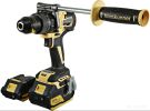 Ударная дрель-шуруповерт Hanskonner HCD18165BLI (с 2-мя АКБ, кейс)