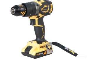 Ударная дрель-шуруповерт Hanskonner HCD1865BLI (с 2-мя АКБ)