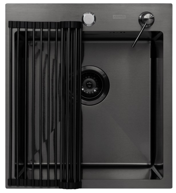 Комплект ARFEKA ECO AR мойка 450*500, роллер-мат, дозатор BLACK, фото 2