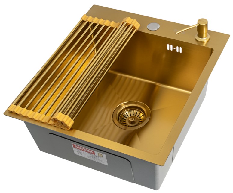 Комплект ARFEKA ECO AR мойка 450*500, роллер-мат, дозатор GOLD, фото 3