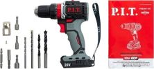 Ударная дрель-шуруповерт P.I.T. PSB20H-10C (без АКБ)