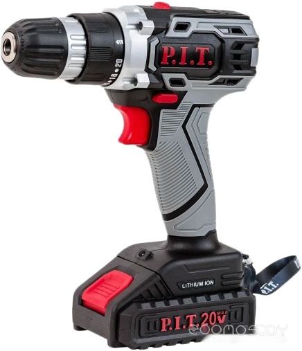 Дрель-шуруповерт P.I.T. PSR18-D3 Promo (с 1-им АКБ, набор оснастки)
