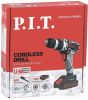 Дрель-шуруповерт P.I.T. PSR18-D3 Promo (с 1-им АКБ, набор оснастки)