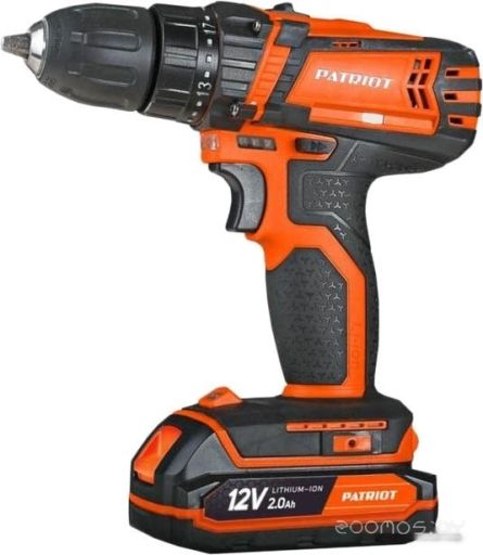Дрель-шуруповерт Patriot BR 111ES 180201411 (с 2-мя АКБ)