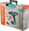 Дрель-шуруповерт Sturm CMT1802 (с 2-мя АКБ, кейс)