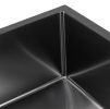 Комплект ARFEKA ECO AR мойка 450*450 (настольная), коландер, дозатор BLACK DECOR