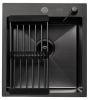 Комплект ARFEKA ECO AR мойка 450*500, коландер, дозатор BLACK