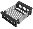 Комплект ARFEKA ECO AR мойка 450*450 (настольная), коландер, дозатор BLACK DECOR MILLET GRAINS