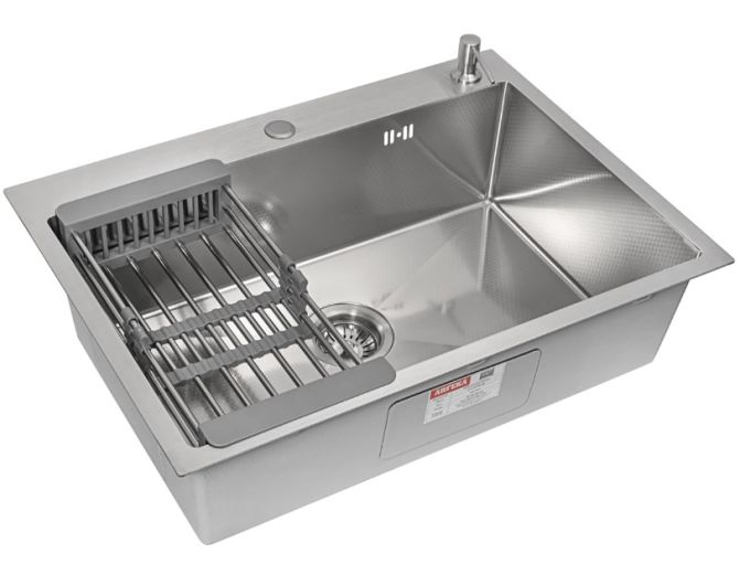 Комплект ARFEKA ECO AR мойка 700*500, коландер, дозатор SATIN DECOR