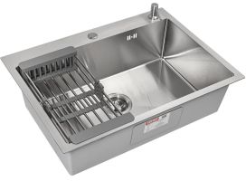 Комплект ARFEKA ECO AR мойка 700*500, коландер, дозатор SATIN