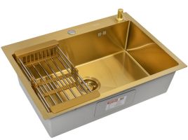 Комплект ARFEKA ECO AR мойка 700*500, коландер, дозатор GOLD