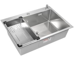 Комплект ARFEKA ECO AR мойка 700*500, коландер G, дозатор SATIN DECOR MILLET