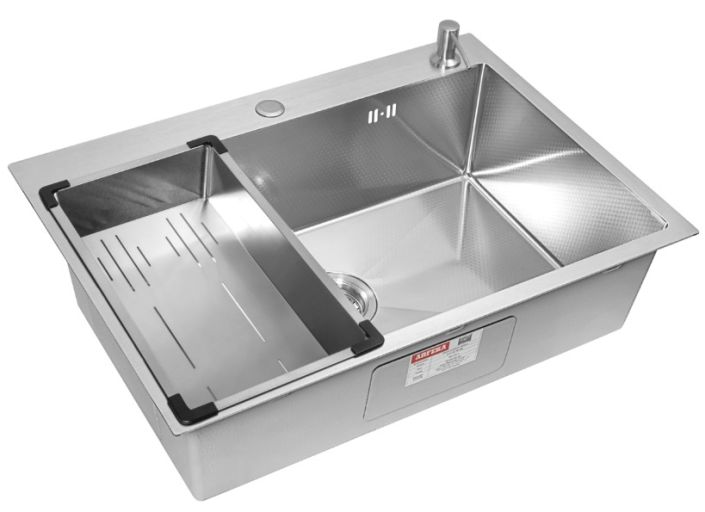 Комплект ARFEKA ECO AR мойка 700*500, коландер G, дозатор SATIN DECOR