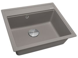 Мойка ZORG Rock 60 PREMIUM alumetallic