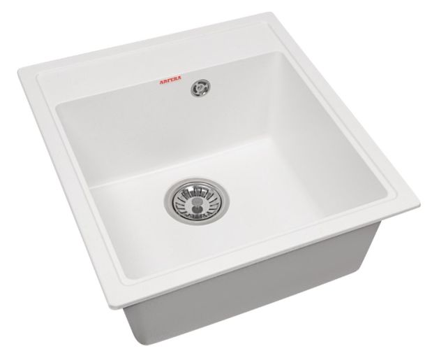 Мойка кухонная ARFEKA DALAGO 47 SILKEN WHITE