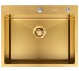 Кухонная мойка ARFEKA ECO AR 600*500 GOLD PVD NANO