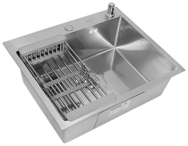 Комплект ARFEKA ECO AR мойка 600*500, коландер, дозатор SATIN DECOR