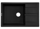 Мойка кухонная Zorg Apollo 78 (черный оникс)