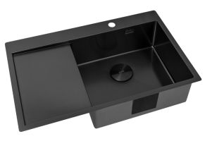 Кухонная мойка Zorg ZRN 5080 Premium R PVD Gunblack