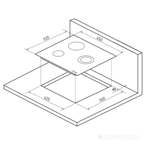 Индукционная варочная панель Kuppersberg ICO 402, фото 2