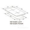 Варочная панель Meferi MEH302BK POWER