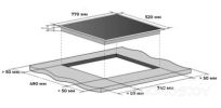 Варочная панель Meferi MEH755BK ULTRA