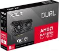 Видеокарта Asus Dual Radeon RX 7600 EVO OC Edition 8GB GDDR6 DUAL-RX7600-O8G-EVO