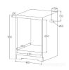Духовой шкаф Meferi MEO4511WH COMFORT PLUS