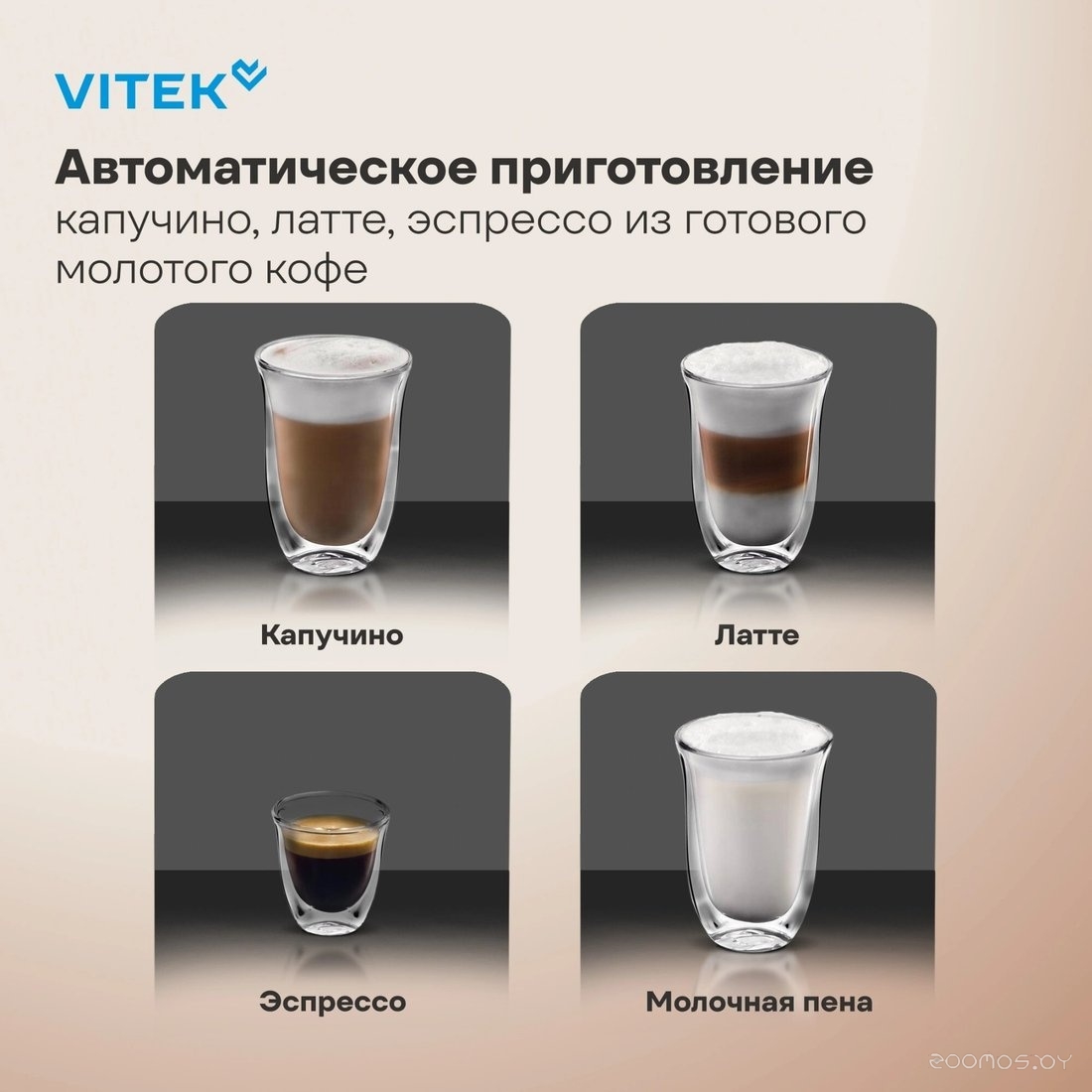 Рожковая кофеварка Vitek VT-CME1501, фото 15