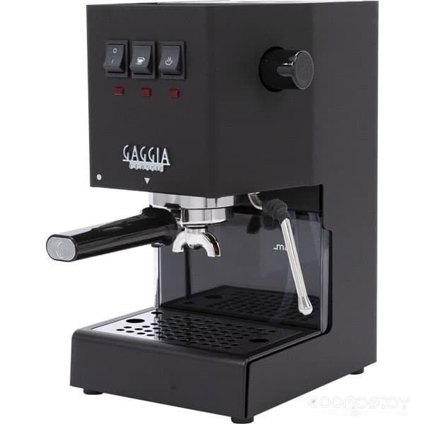Рожковая помповая кофеварка Gaggia Classic Evo Black 9481/14, фото 4